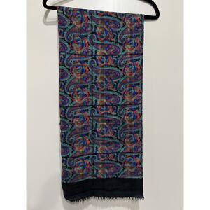 Gorgeous Unbranded multicolor Paisley Print Women’s Scarf wrap 48"X50"